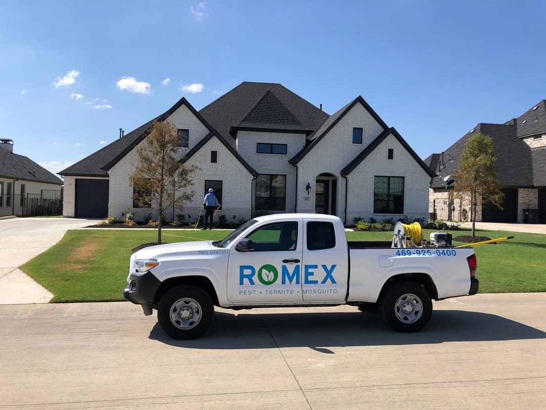 Professional Romex Pest Control Service Truck
